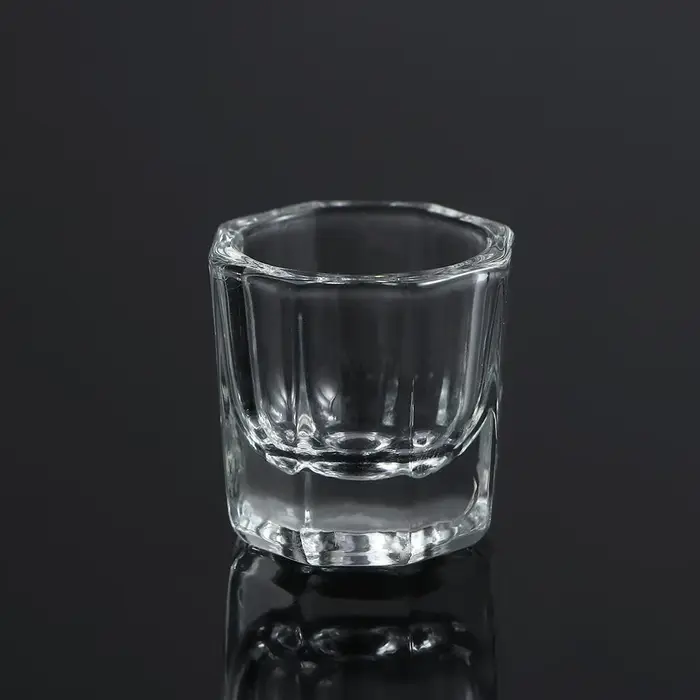 Récipient Octogonal en Verre pour Liquide