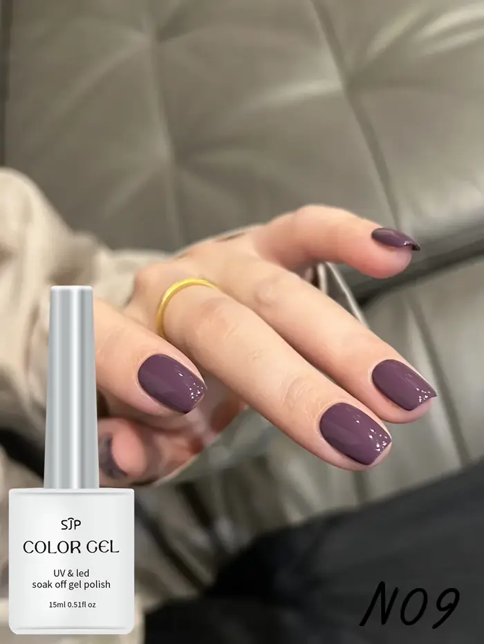 1/5 gris vernis à ongles Gel ensemble bricolage Nail Art décoration tremper Gel UV longue durée manucure peinture Gel