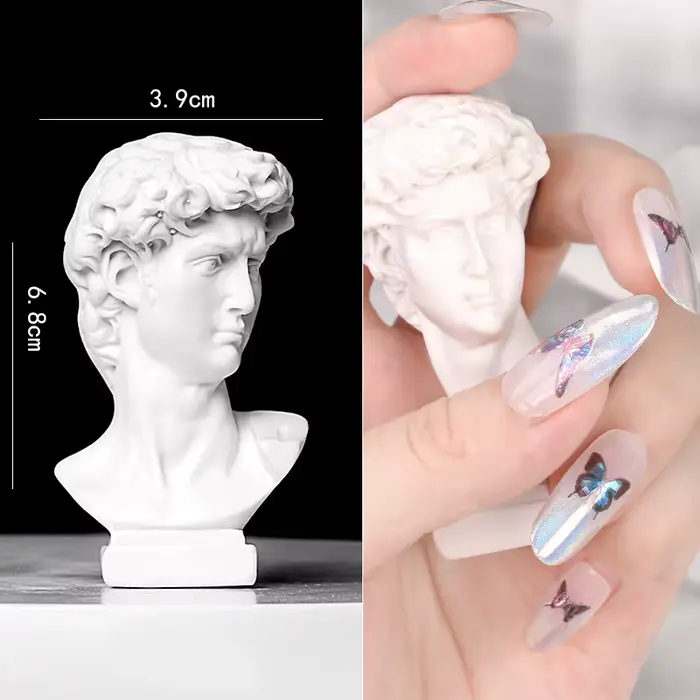 Mini Statue artistique pour Nail Art, outils d'accessoires Photo pour ongles, outil de photographie 