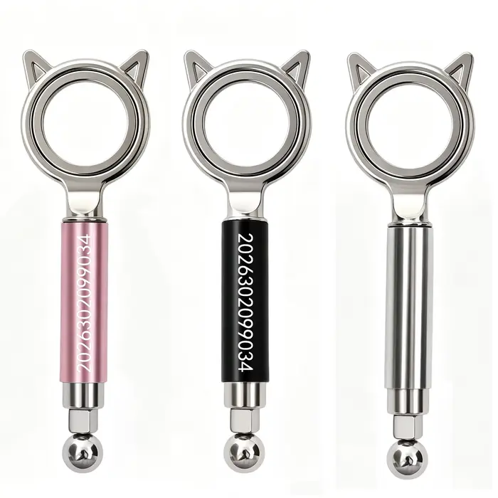 Stylo magnétique pour gel œil de chat en forme d'oreilles de chat