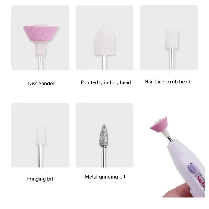 Kit de perceuse à ongles électrique