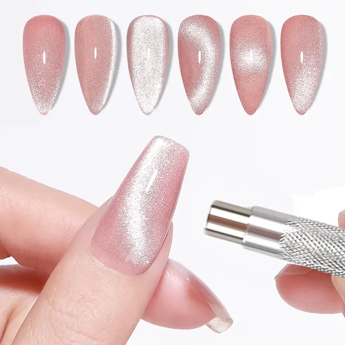 Aimants pour Nail Art, or et argent