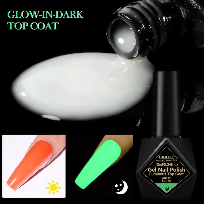 Vernis à ongles gel lumineux 10 ml