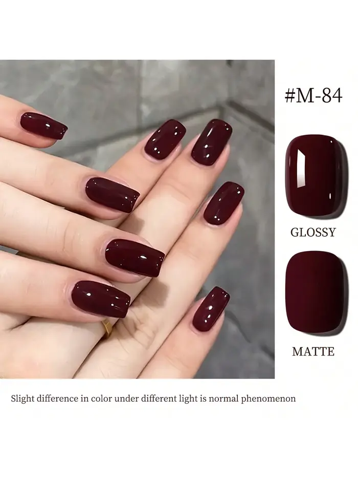 Vernis à ongles Gel rouge 15ml