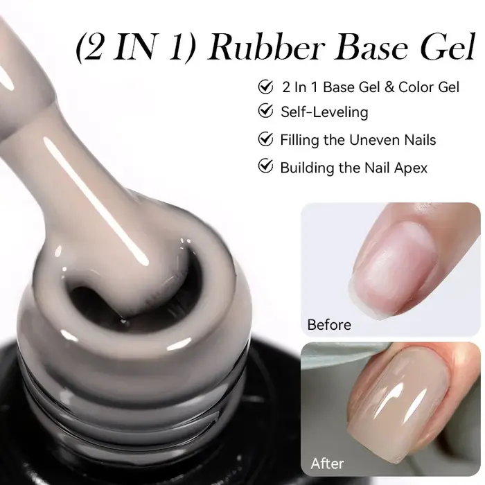 LILYCUTE 7ml paillettes or Rose Base en caoutchouc Gel vernis à ongles nu Semi Permanent tremper UV LED vernis bricolage Nail Art manucure