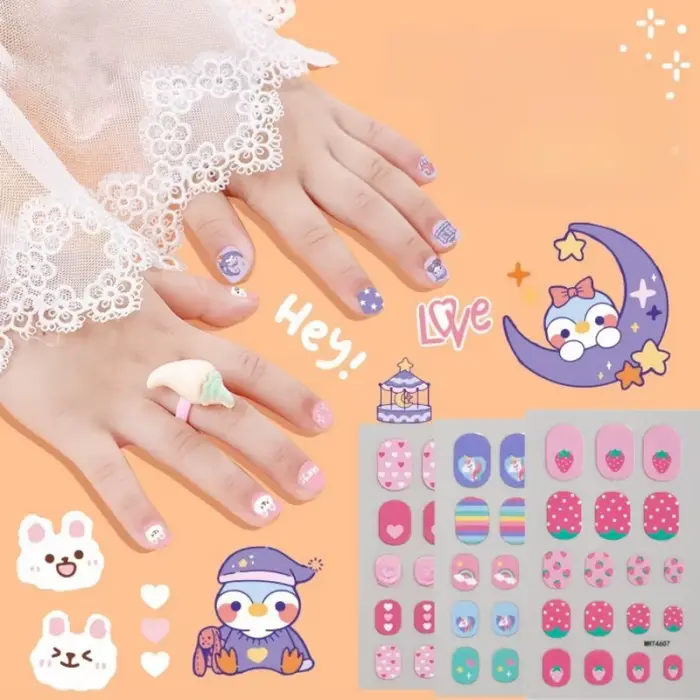 Autocollants pour ongles pour enfants