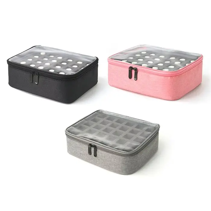 30 bouteilles de sac de rangement de vernis à ongles