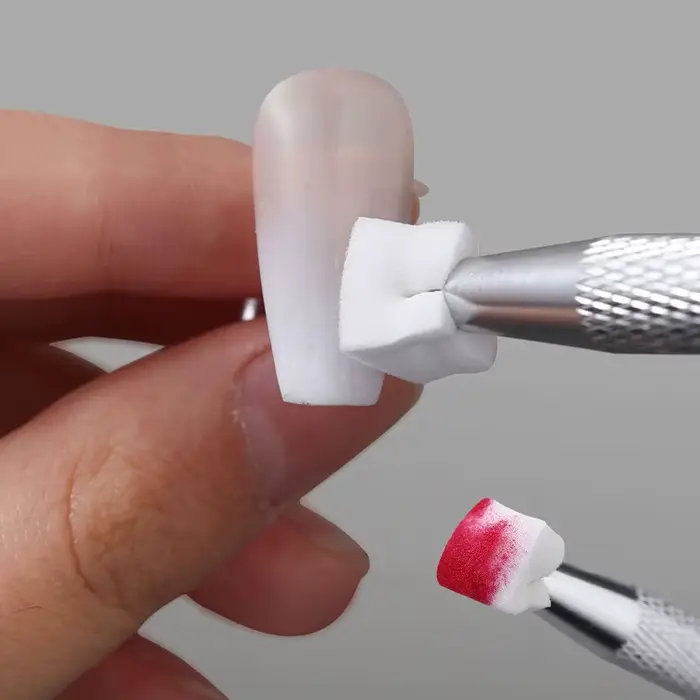 Ensemble d'éponges carrées pour Nail Art, 100/50 pièces, pinceaux dégradés pour vernis Gel, bricolag