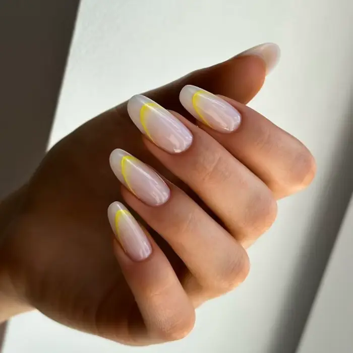 Autocollants pour Nail Art dégradé français