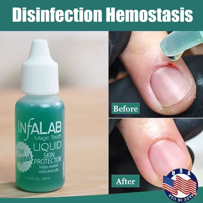 INFALAB Officiel – Désinfectant hémostatique authentique pour ongles