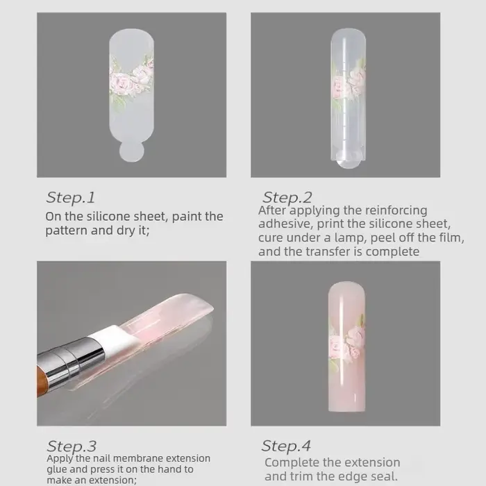 Nouveau Gel d'Extension pour Ongles 2026 50g Blanc Laiteux Polygel – Idéal pour Usage Professionnel en Salon – Plaque