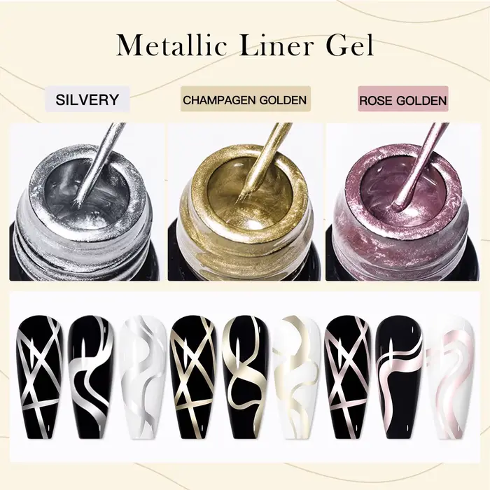 Vernis à ongles en Gel miroir
