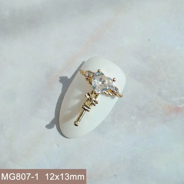 10 pièces saint valentin amour coeur marin lune Nail Art