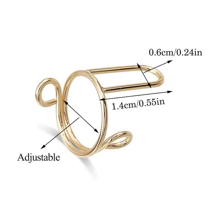 Anneaux pour ongles réutilisables
