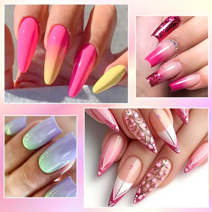 MSRUIOO 8 pièces/ensemble printemps été vernis à ongles HEMA gratuit Semi Permanent couleurs classiques