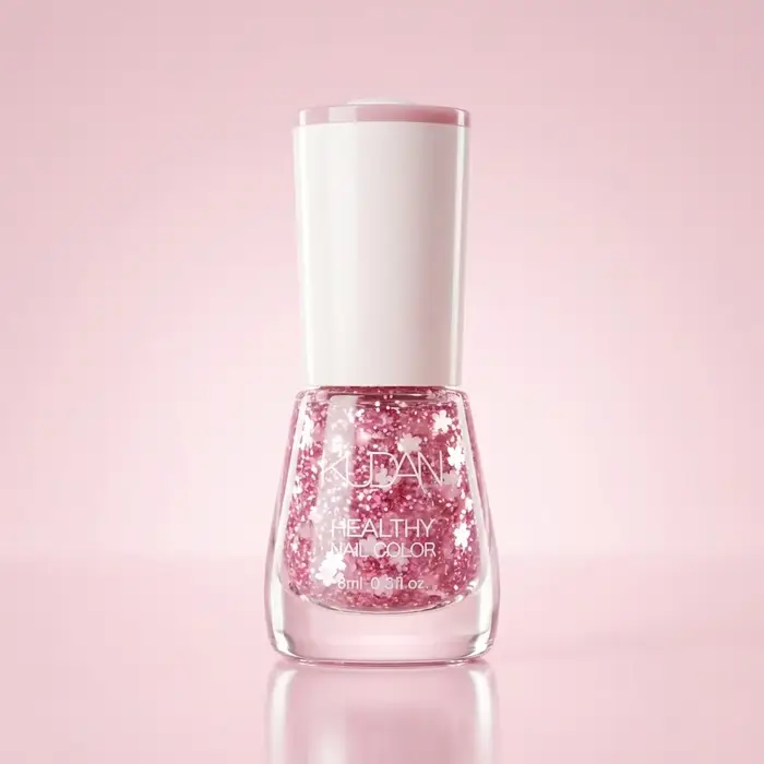 HEALTHY COLOR 8ml Vernis à ongles pailleté à base d'eau