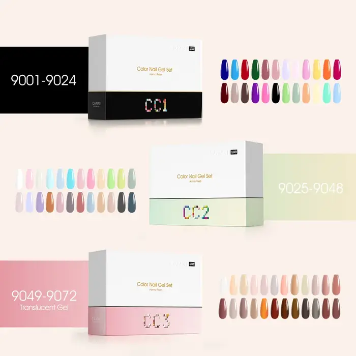 CANNI gelée couleur rose vernis à ongles Hema vernis Pastel gratuit Semi Permanent Venalisa Gel à ongles français trempé maintenant tuyau couche de finition