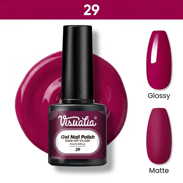Vernis à ongles en gel Visuatia