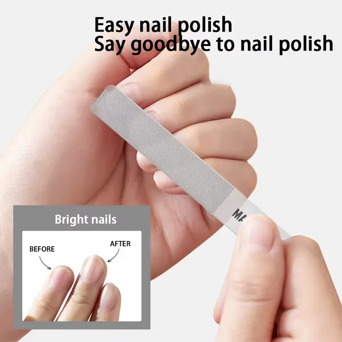 Lime à ongles en verre Nano