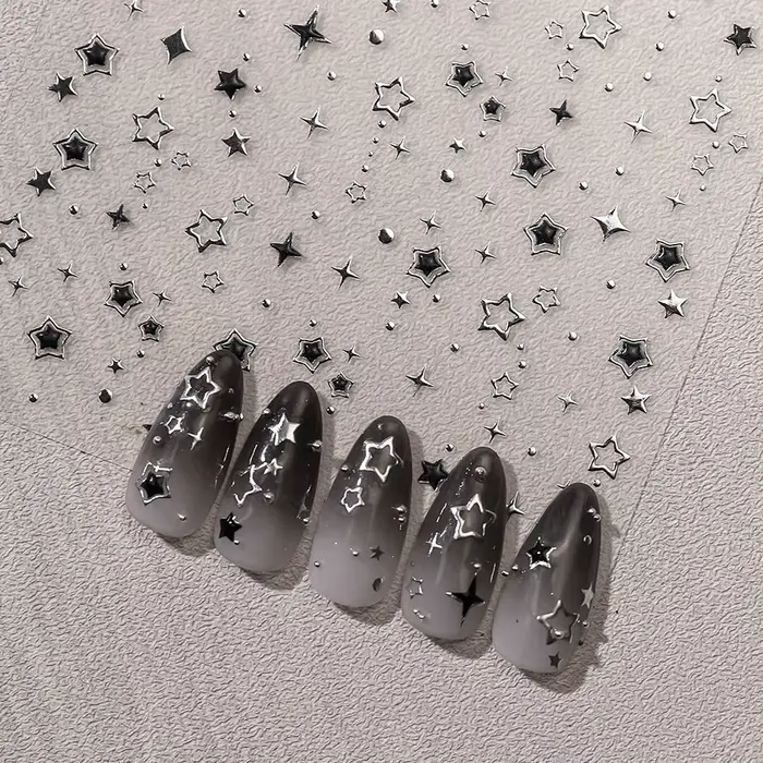 Autocollant pour ongles bronzants