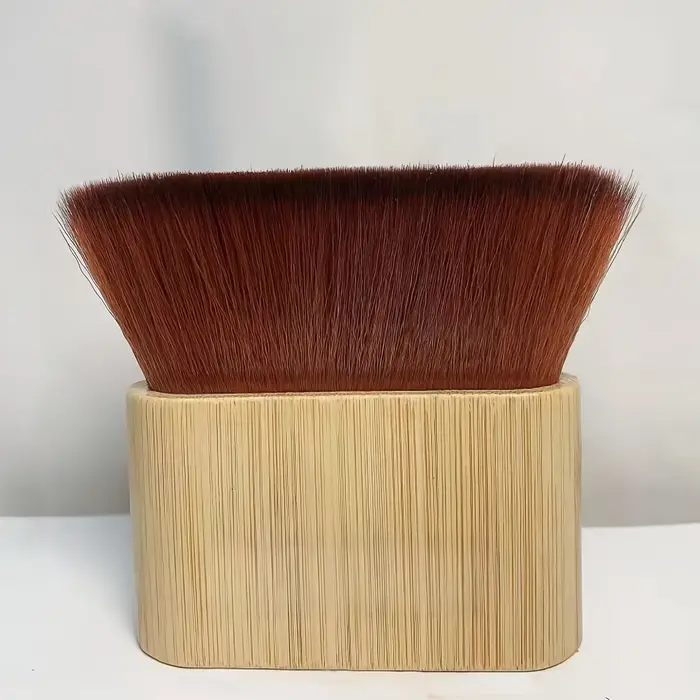 Brosse à poussière pour vernis à ongles - Poils doux et moelleux, adaptée pour une utilisation en salon de manucure et à domicile. Durable et doux pour les ongles.