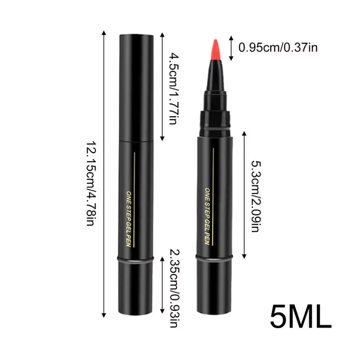 Stylo à vernis à ongles coloré, séchage rapide, stylos de peinture pour l'art des ongles, mode, impe