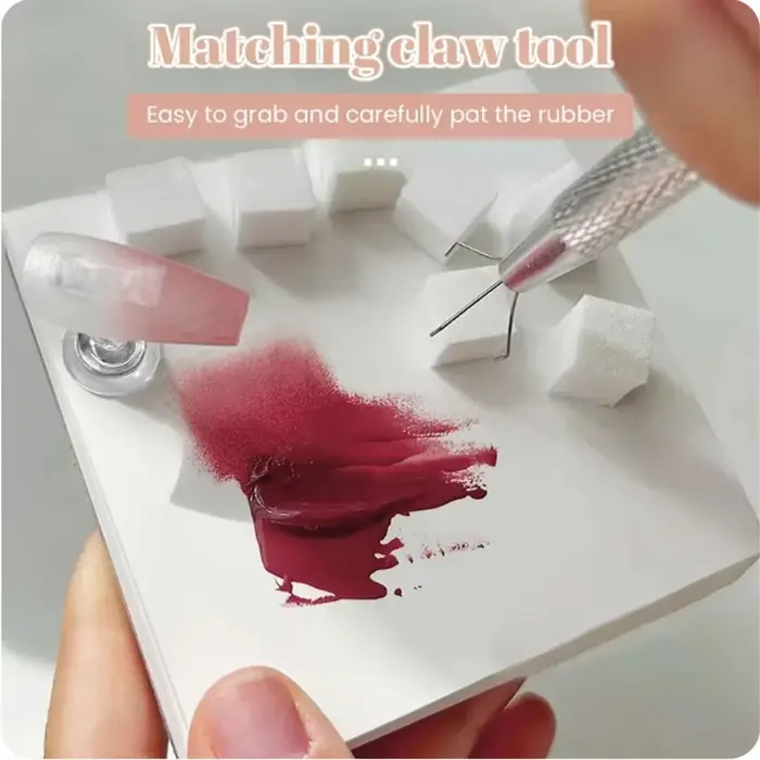 50/150 pièces éponge dégradé Nail Art Stamper outils Gel vernis couleur