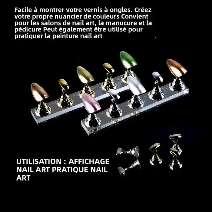Présentoir de pratique pour Nail Art
