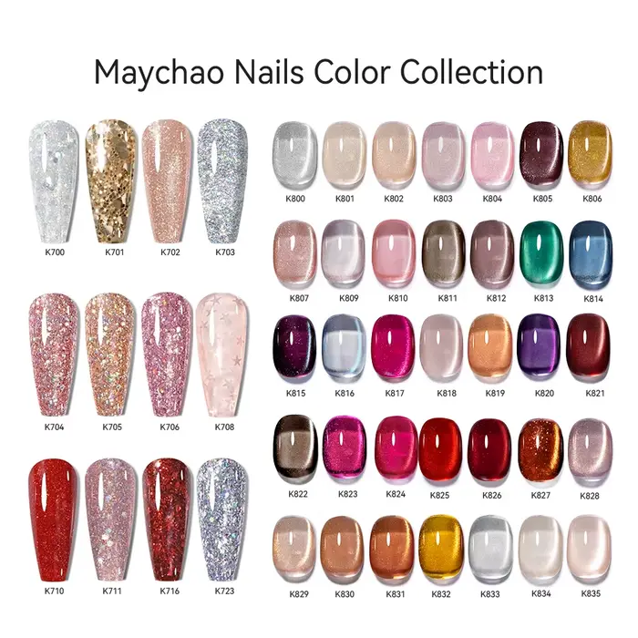 MAYCHAO – vernis à ongles en Gel magnétique effet œil de chat