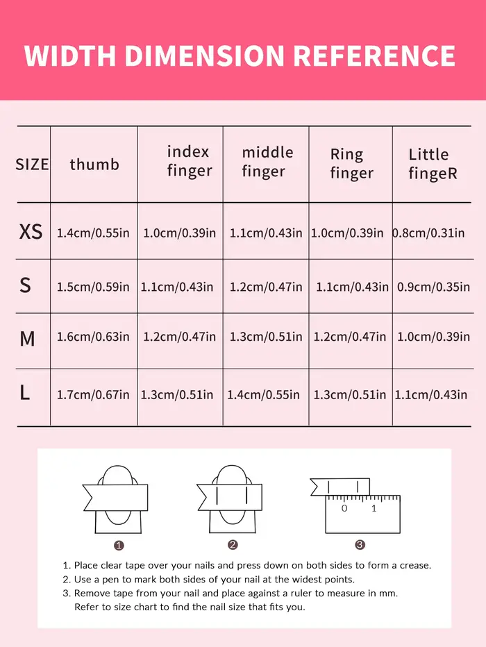 10 faux ongles à presser style punk noir
