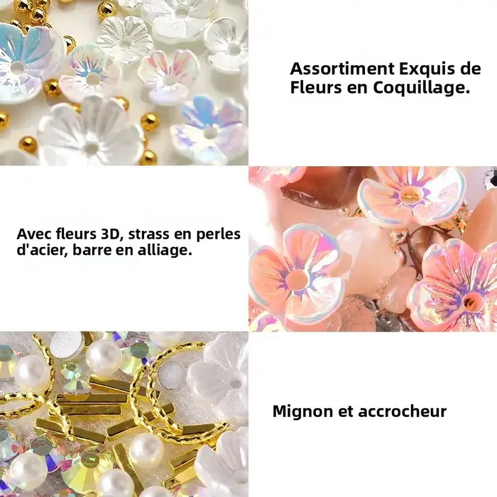 Décorations mixtes pour Nail Art