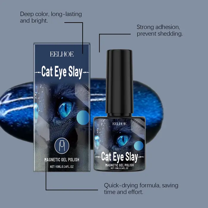 EELBathroom E-Verhéritage à œil de chat bleu noir