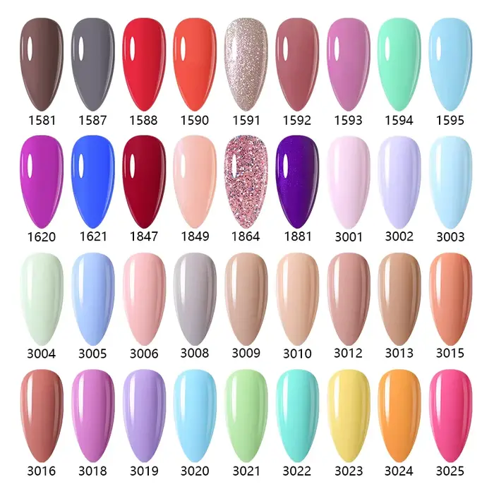 NAILCO Gel vernis à ongles 15ml rouge foncé couleurs de sang série