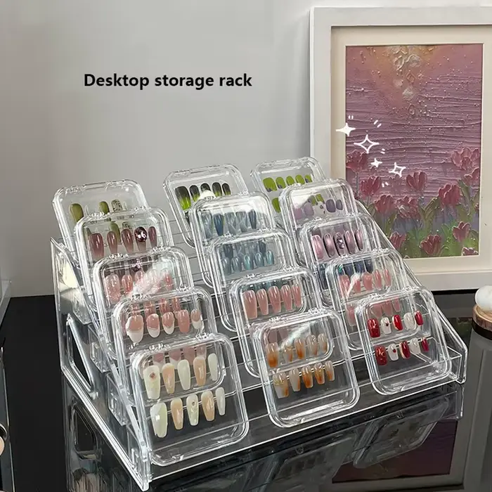 Présentoir de bureau pour nail art