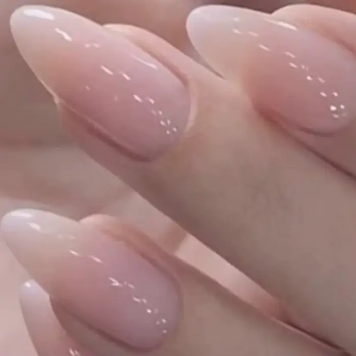 Presse courte sur les ongles, BettyCora carré 24 pièces printemps été Gel press-on acrylique faux fa