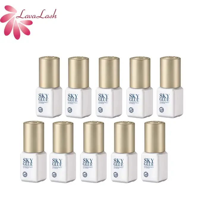 Colle à cils Sky Glue NEW 0.5s, originale de Corée, la plus rapide à sécher, 5ml, tenue 6 semaines,
