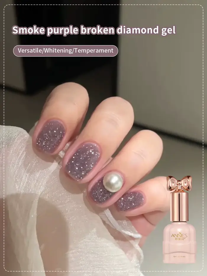 Vernis à ongles Gel diamant écrasé au jasmin