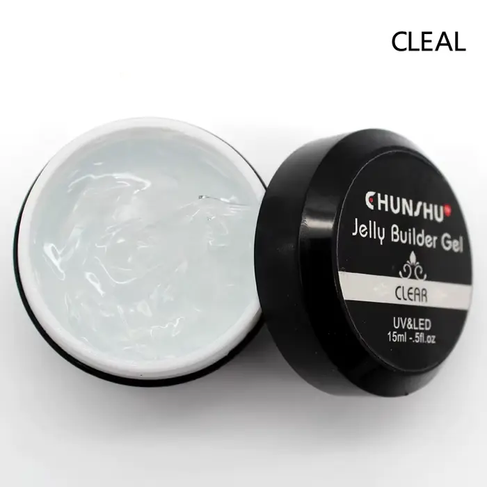 CHUNSHU gelée constructeur ongles Gel paillettes dur Gel Extension par formes d'ongles pour ongles A
