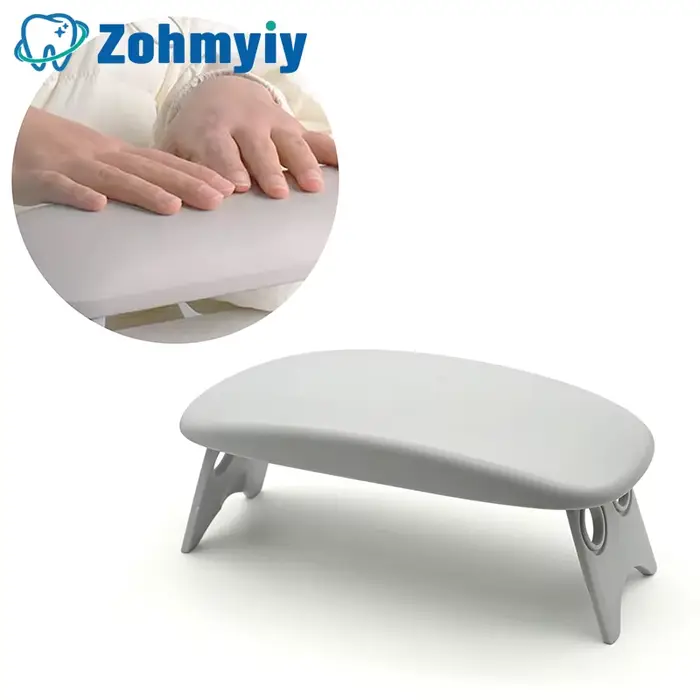 Support de manucure pliable pour les mains