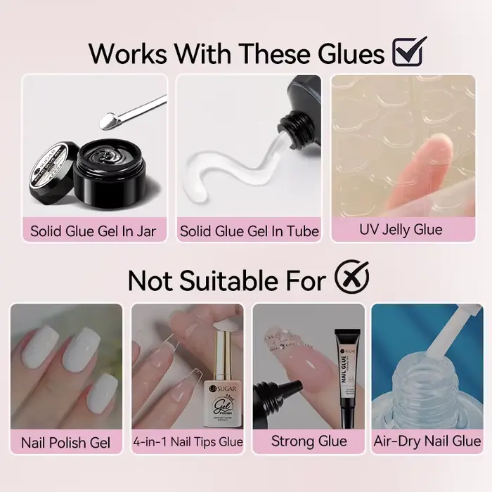 UR SUGAR 55ml Dissolvant pour faux ongles en gel