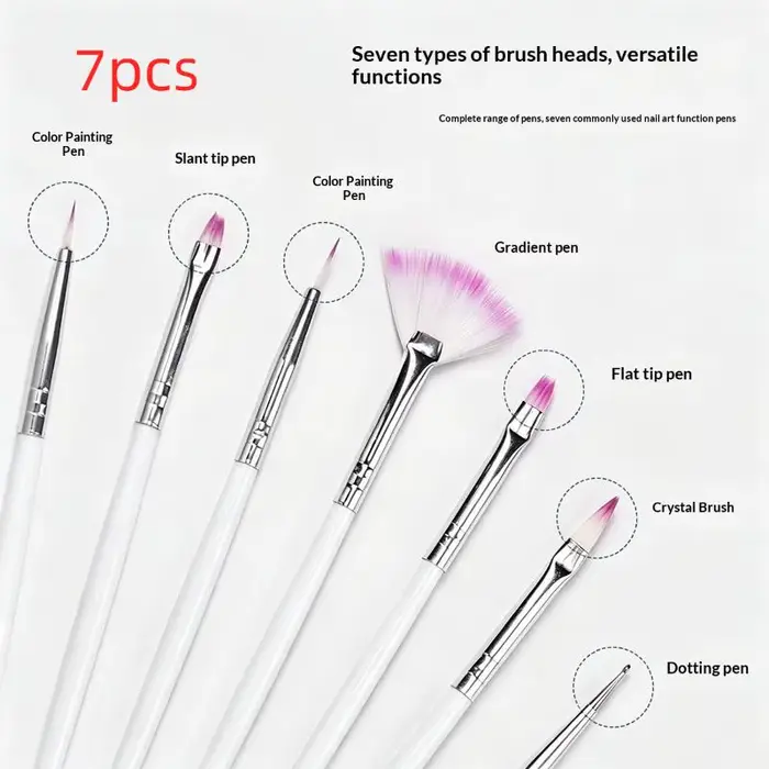 Ensemble de pinceaux pour Nail Art