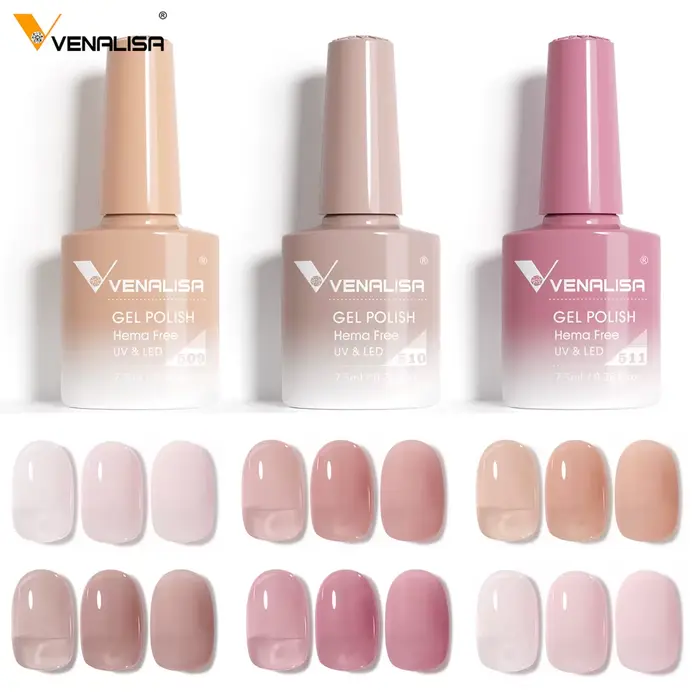 VENALISA 7.5ml vernis à ongles VIP5 HEMA gratuit Semi Permanent tremper UV LED