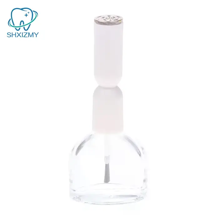 Mini flacon de vernis à ongles en verre de 13 ml avec pinceaux