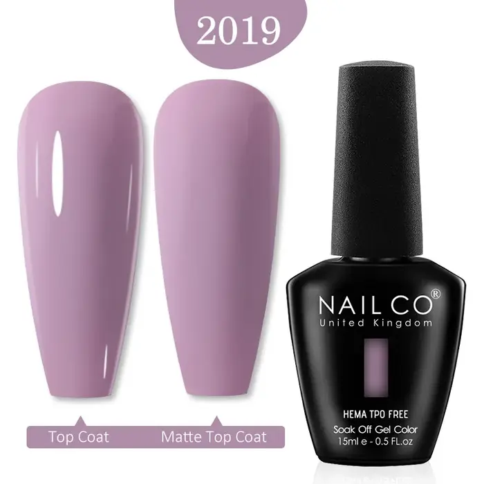 NAILCO rouge couleurs série 15ML vernis à ongles Gel fournitures