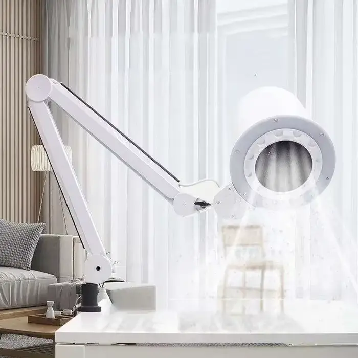 Collecteur de poussière pour ongles pour salon de beauté, lampe sans ombre, OEM, 4blanc professionne