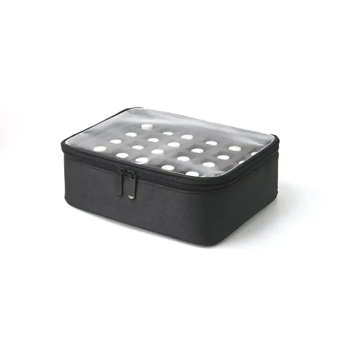 30 bouteilles sac de rangement de vernis à ongles multicolore Portable à main grand sac cosmétique peut contenir