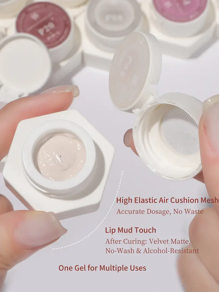 FRESCOBALDI Vernis à ongles semi-solide en gel, 20 couleurs, brossable, hautement saturé, adapté pour une utilisation en salon et à domicile, toutes saisons