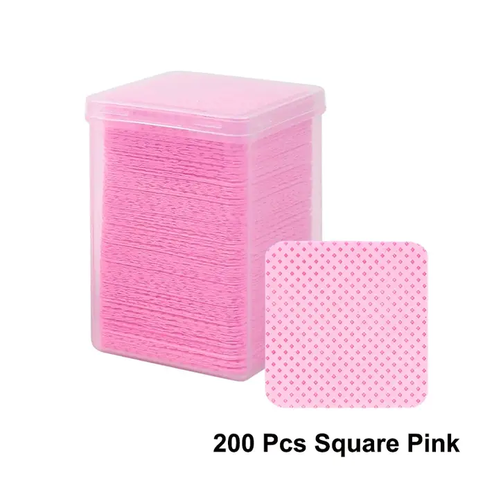 YIKOOLIN 200 lingettes sans peluches pour ongles