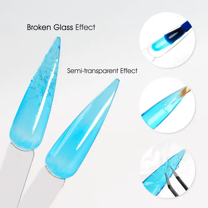 Venalisa vernis à ongles Gel 10ml Hema TPO gratuit végétalien gelée cristal Ultra diamant effet verre Semi Permanent