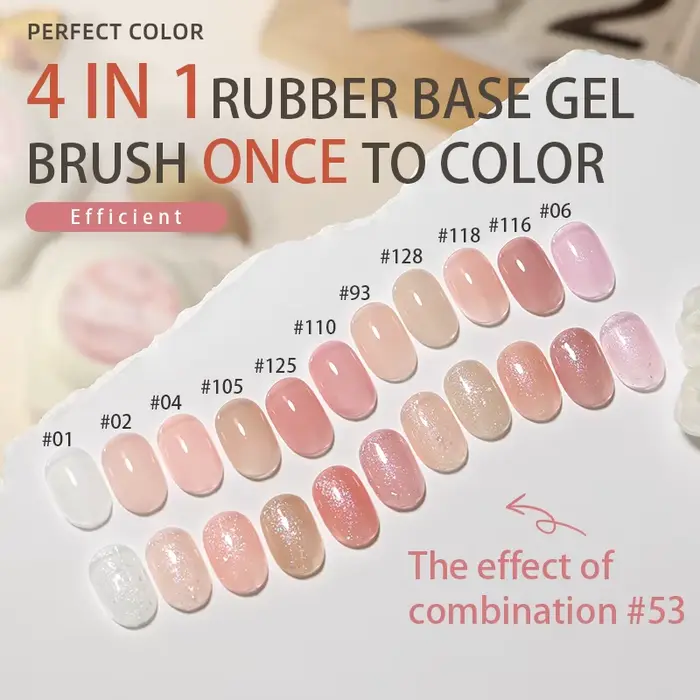 Vernis à ongles 4 en 1
